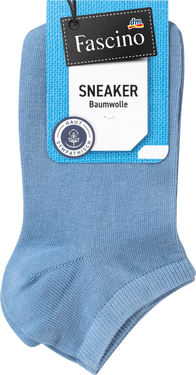 Bild 1 von Fascino Sneaker mit Baumwolle, Gr. 35-38, blau
