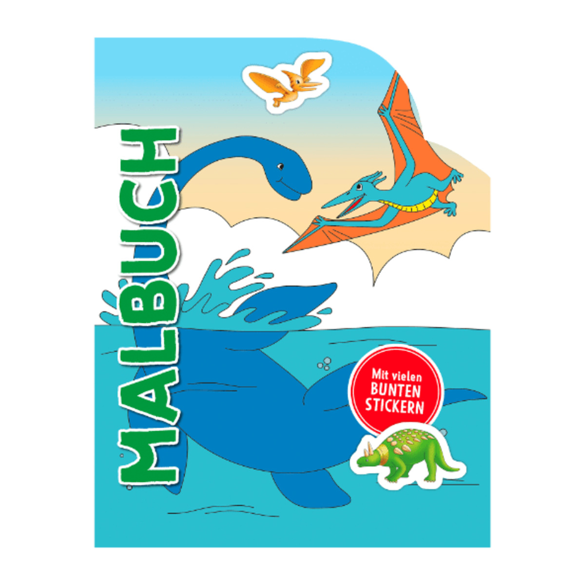 Bild 2 von Mal- und Stickerbuch