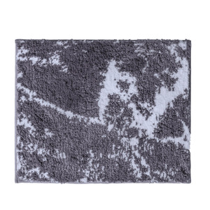 Ridder Badteppich 'Marmor' Microfaser grau 55 x 50 cm