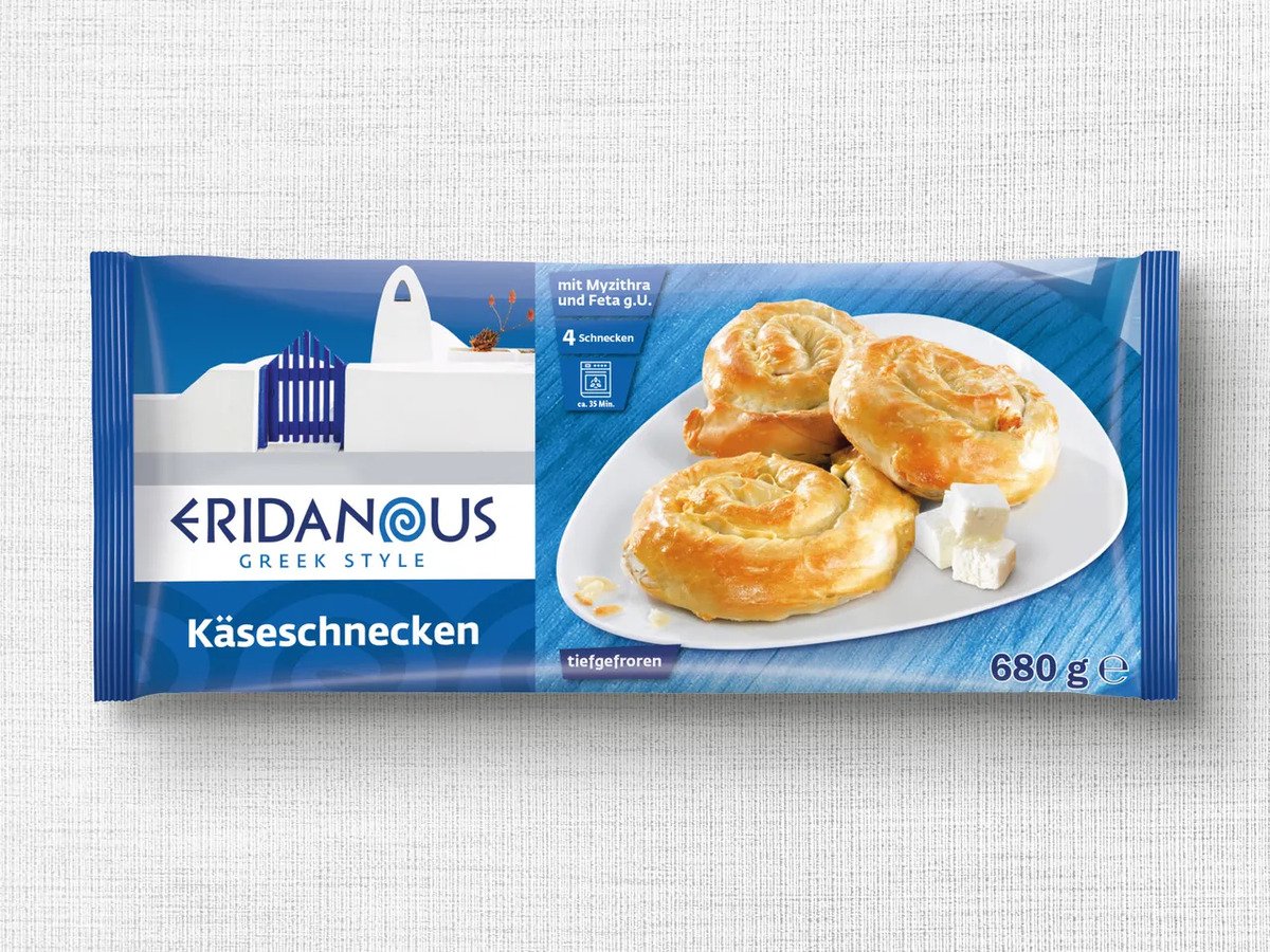 Bild 1 von Eridanous Käseschnecken, 
         680 g