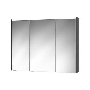 Sieper LED-Spiegelschrank 'KHX' schwarz 120,4 x 74 x 14,2 cm