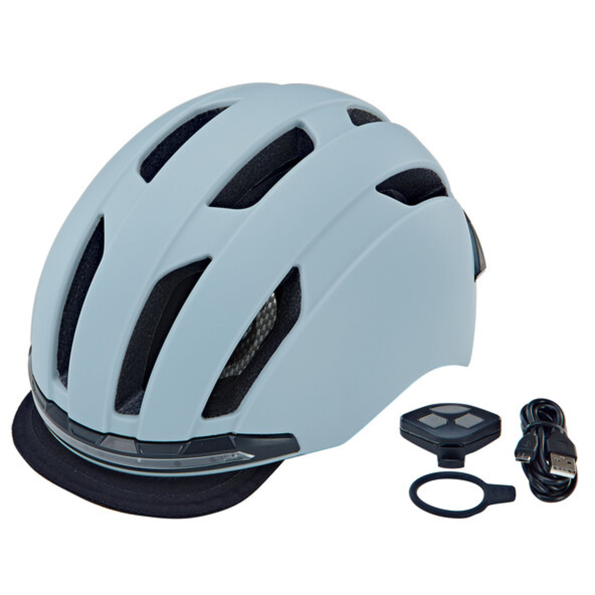 Bild 1 von Fahrradhelm ECO Urban, grau, 58-61 cm