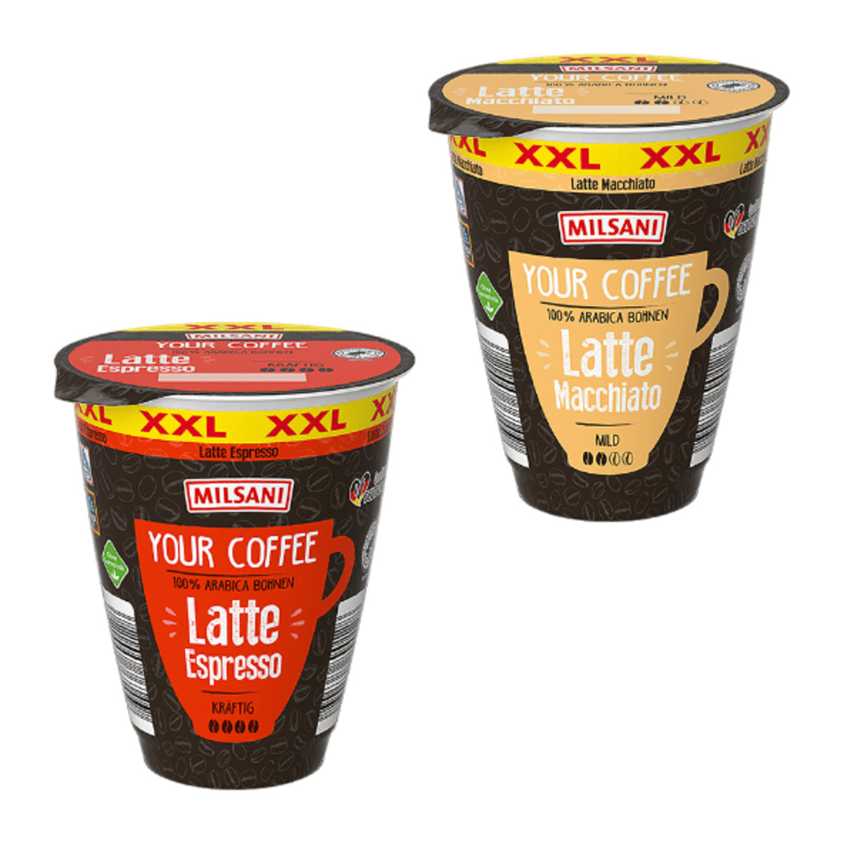 Bild 1 von MILSANI Kaffeegetränk XXL 370ml