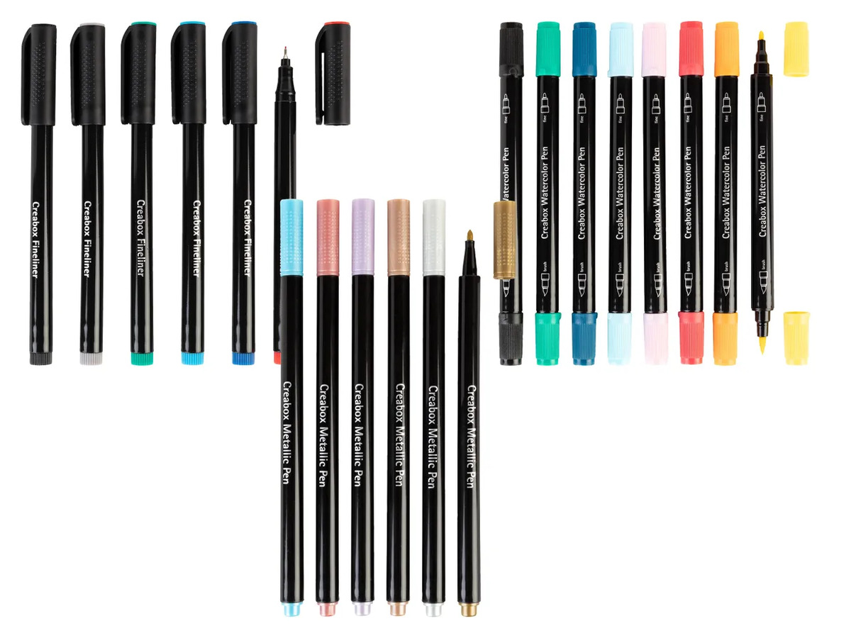 Bild 1 von MARABU CREABOX Filzstifte/Fineliner, 
         6/8 Stück