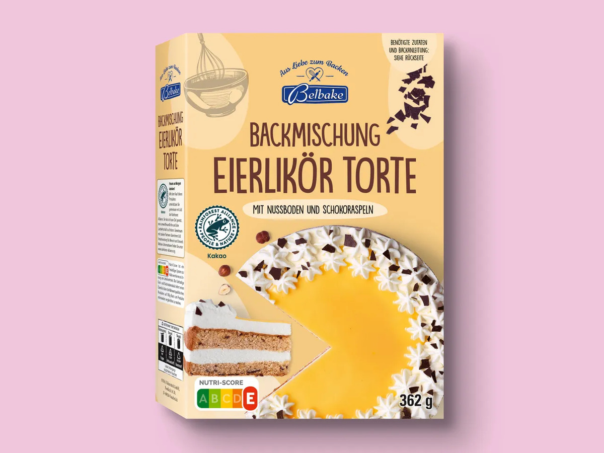 Bild 1 von Belbake Backmischung Eierlikör Torte, 
         362 g