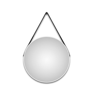 DSK LED-Spiegel 'Silver Barbier' weiß Ø 80 cm
