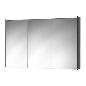 Sieper LED-Spiegelschrank 'KHX' anthrazit 120,4 x 74 x 14,2 cm