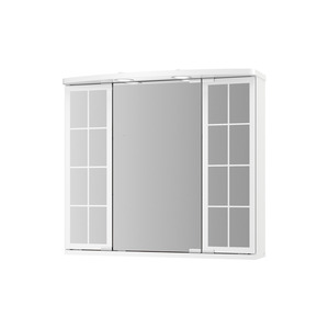 Sieper LED-Spiegelschrank 'KHX' weiß 80,4 x 74 x 14,2 cm