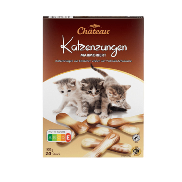 Bild 2 von CHÂTEAU Katzenzungen 100g
