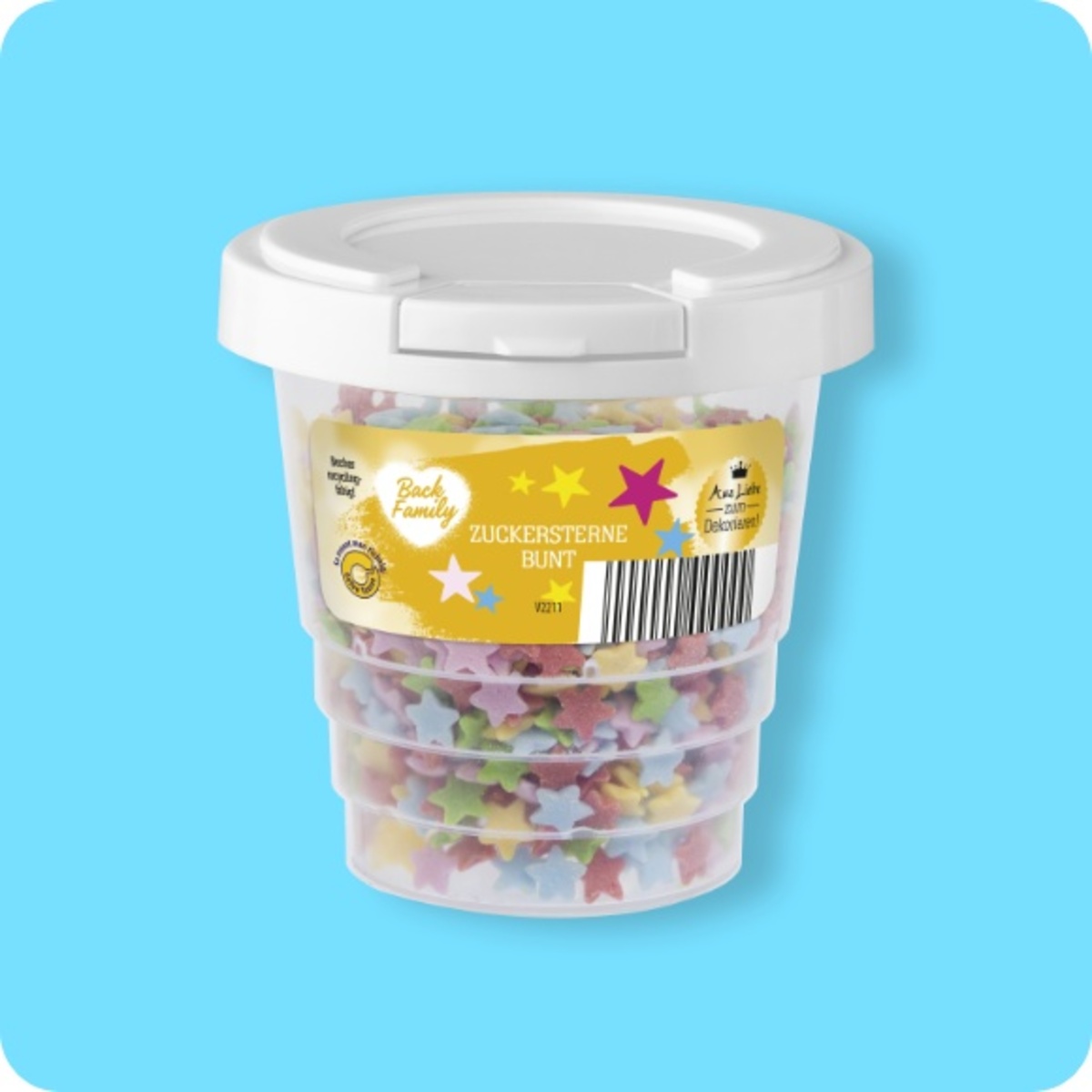 Bild 1 von BACK FAMILY Zucker-Sterne Streudekore