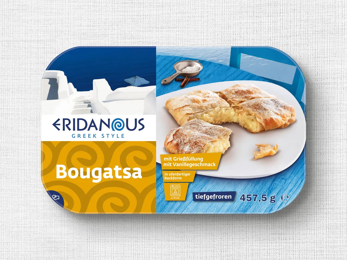Eridanous Bougatsa mit Creme, 450 g von Lidl ansehen!