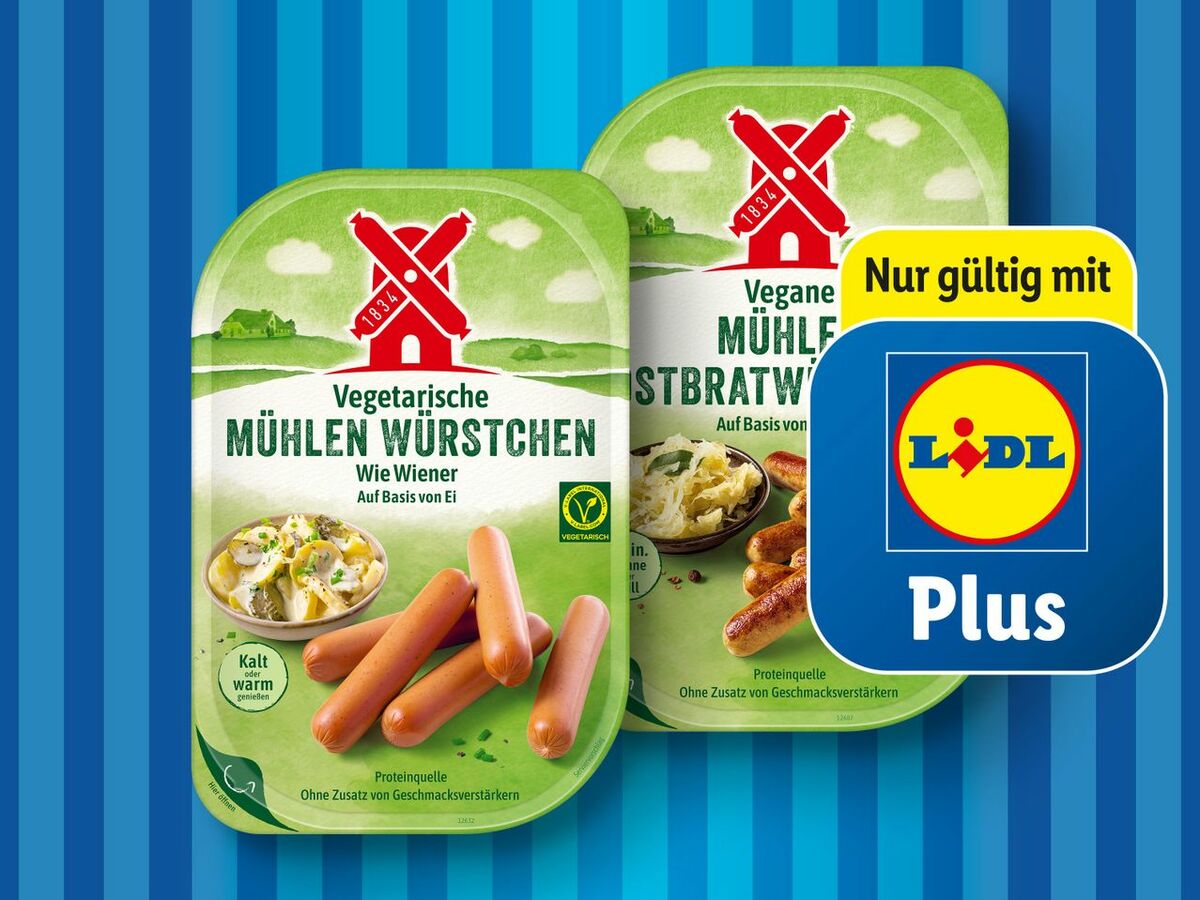 Bild 1 von Rügenwalder Mühle Veganes/ Vegetarisches Sortiment, 
         200/180/190 g