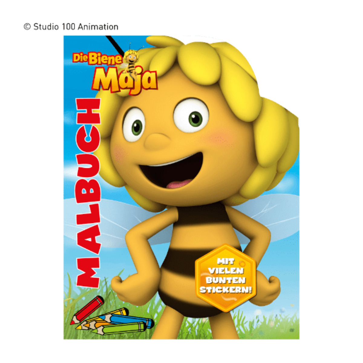 Bild 3 von Mal- und Stickerbuch
