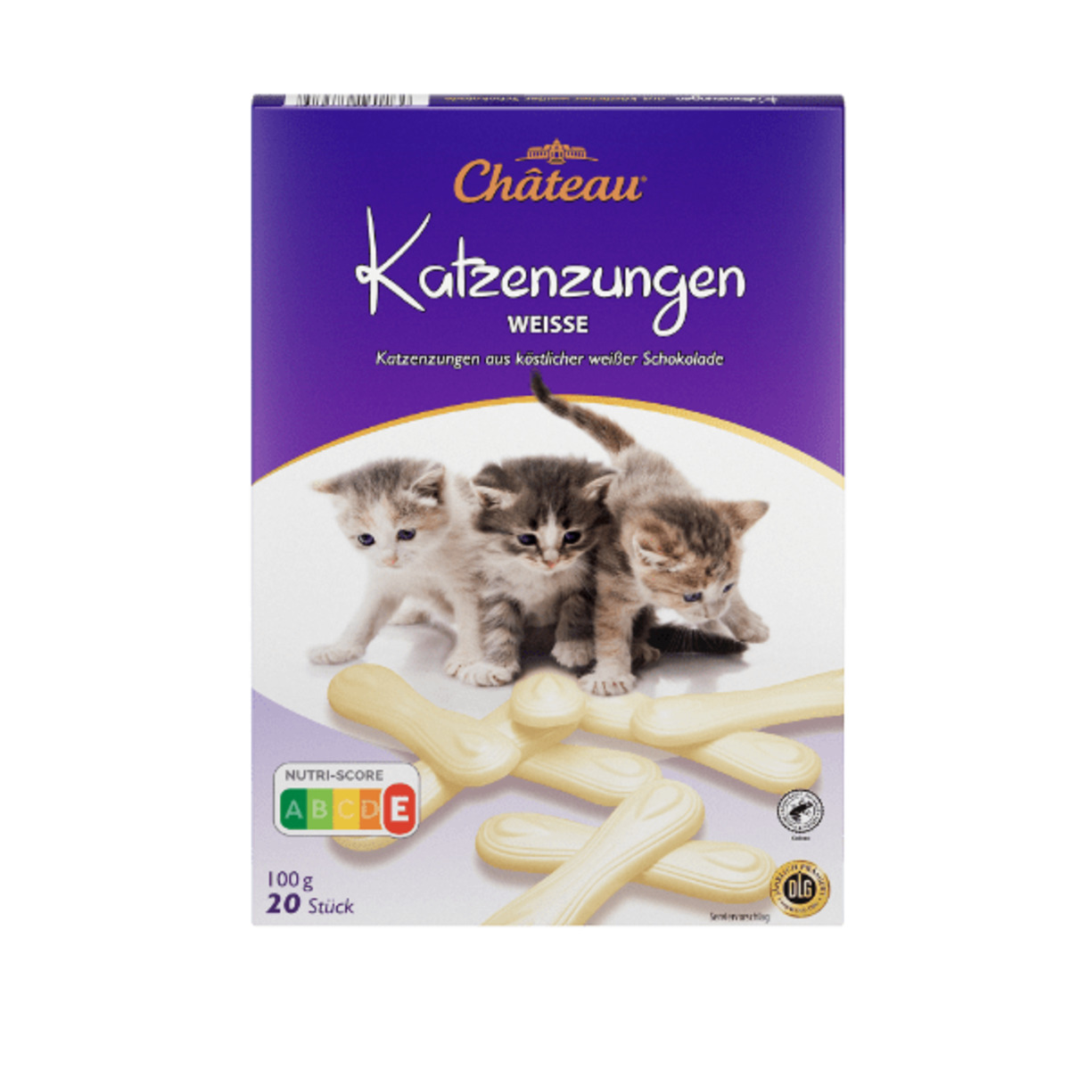 Bild 4 von CHÂTEAU Katzenzungen 100g