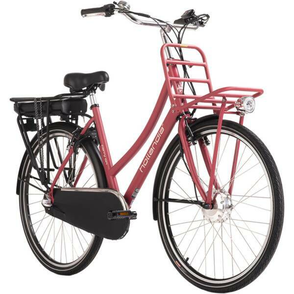 Bild 1 von ADORE E-Bike E-Citybike Damen Hollandia Carry on 28'' E-Bike 3-Gänge Rot