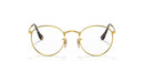 Bild 1 von Ray-Ban ROUND METAL 0RX3447V 2500 Metall Rund Goldfarben/Goldfarben Brille online; Brillengestell; Brillenfassung; Glasses; auch als Gleitsichtbrille