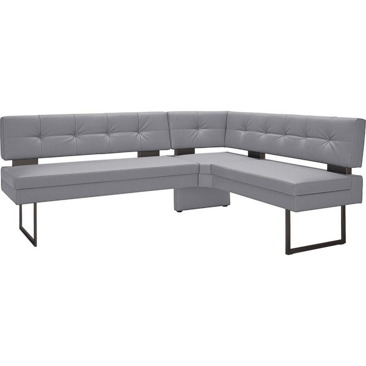 Bild 1 von Dieter Knoll Eckbank, Graublau, Metall, Textil, 3-4-Sitzer, L-Form, 200x158 cm, Emas, Dgm, Lederauswahl, Stoffauswahl, Typenauswahl, planbar, Truhe im Sitz, mit Rückenlehne, Esszimmer, Bänke, Eckb
