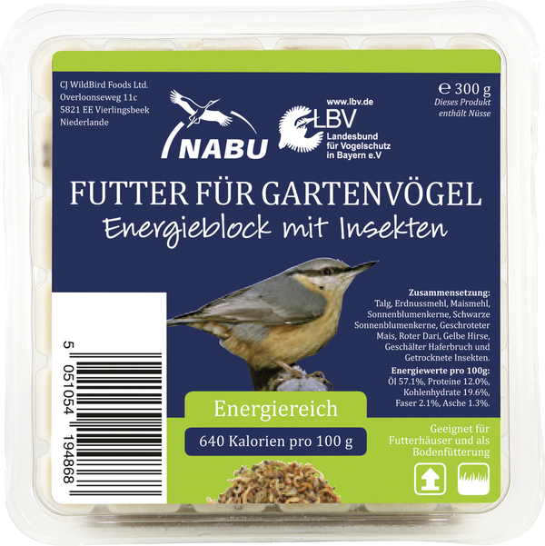 Bild 1 von Energieblock mit Insekten 300 g