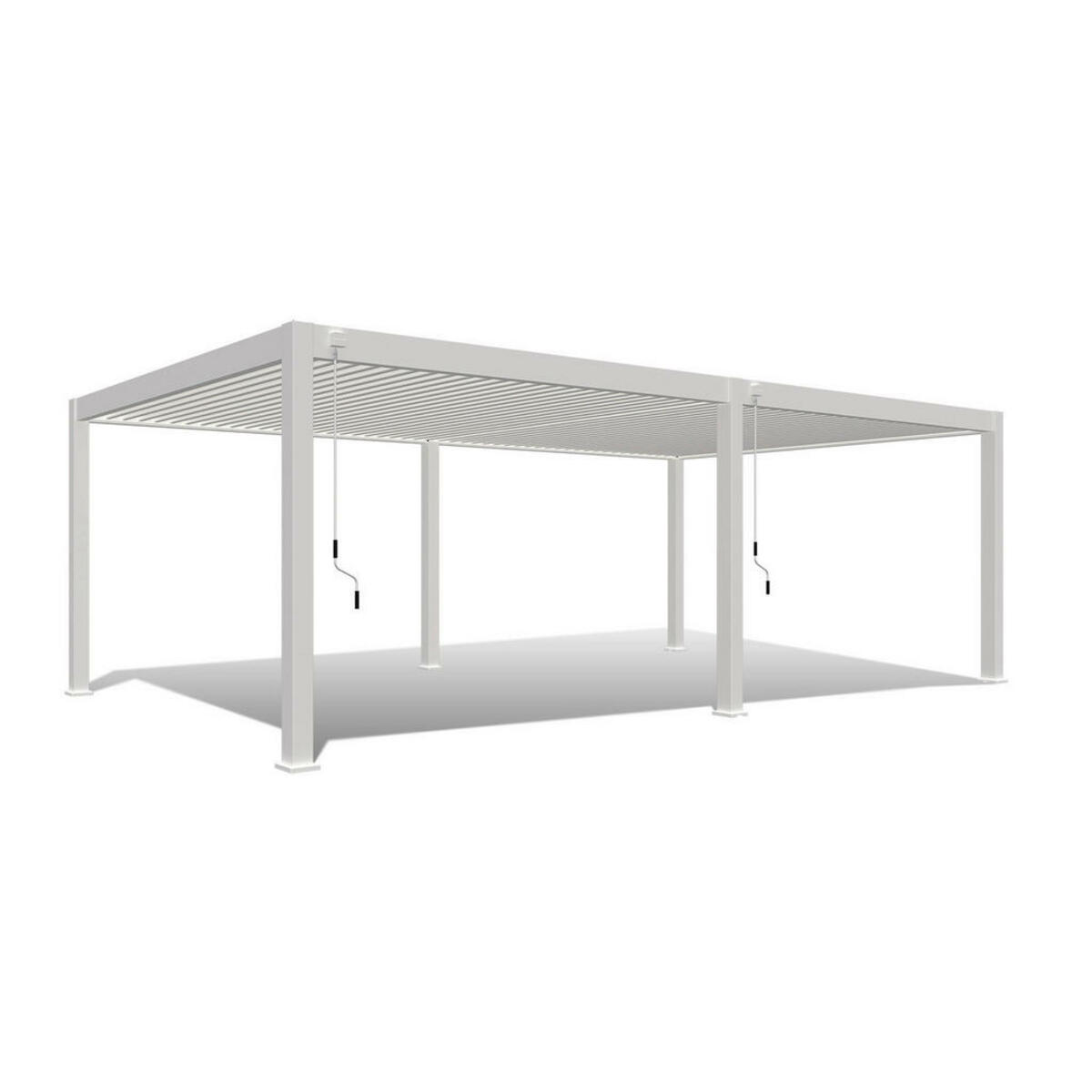 Pavillon, Metall, 800x255x600 cm, wetterbeständig, UVbeständig, Sonnen
