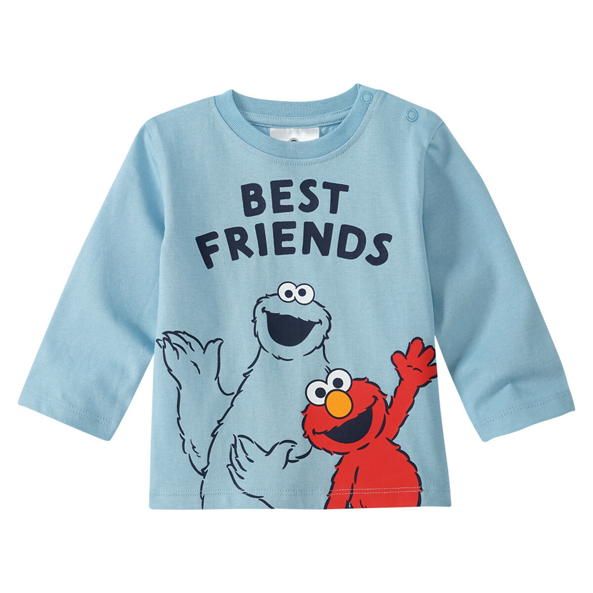 Bild 1 von Sesamstraße Langarmshirt mit Print HELLBLAU