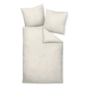 Janine Bettwäsche Giacomo, Champagner, Textil, Uni, 200x220 cm, Textiles Vertrauen - Oeko-Tex®, bügelfrei, pflegeleicht, atmungsaktiv, hautfreundlich, schadstoffgeprüft, 100% feinster Baumwollsat