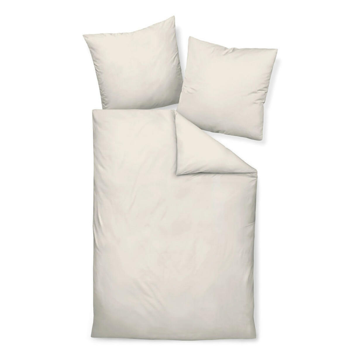 Bild 1 von Janine Bettwäsche Giacomo, Champagner, Textil, Uni, 200x220 cm, Textiles Vertrauen - Oeko-Tex®, bügelfrei, pflegeleicht, atmungsaktiv, hautfreundlich, schadstoffgeprüft, 100% feinster Baumwollsat