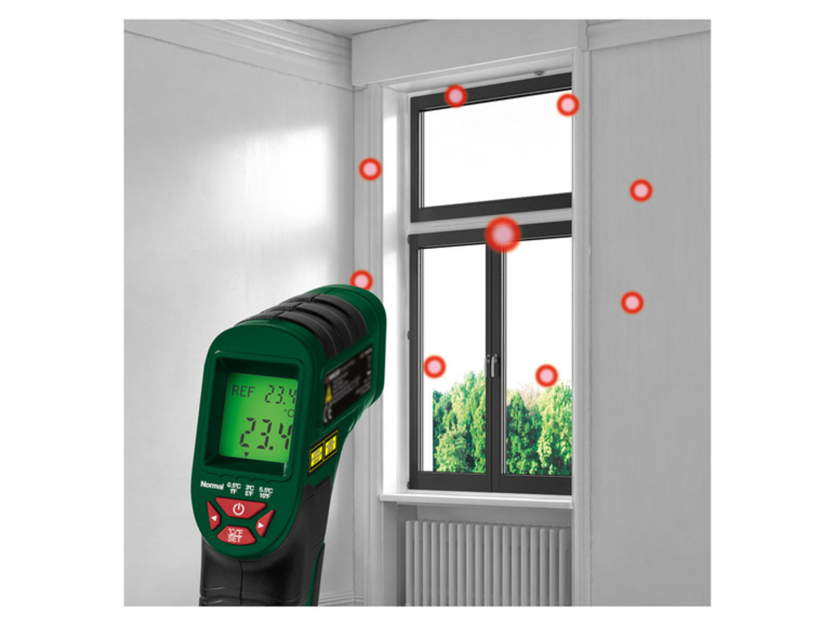Bild 2 von PARKSIDE® Infrarot-Temperaturmessgerät »PTI 380 C2«, 8-Punkt-Laser