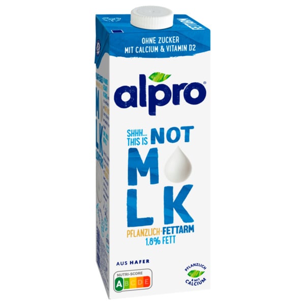 Bild 1 von Alpro Barista Hafer oder Not Mlk