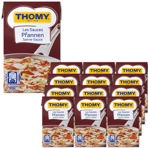 Thomy Les Sauces Pfannen Sahne-Sauce 12x250ML