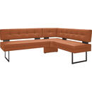 Bild 1 von Dieter Knoll Eckbank, Braun, Orange, Metall, Textil, 3-4-Sitzer, L-Form, 200x158 cm, Emas, Dgm, Lederauswahl, Stoffauswahl, Typenauswahl, planbar, Truhe im Sitz, mit Rückenlehne, Esszimmer, Bänke,