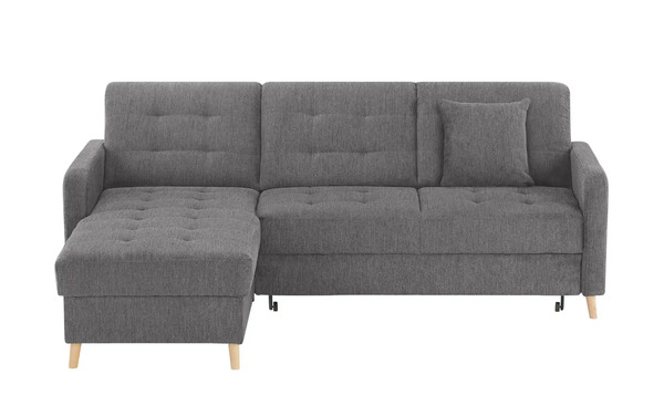 Bild 1 von Ecksofa  Venus ¦ grau ¦ Maße (cm): B: 222 H: 87 T: 162 Sofas > Ecksofas - Sconto