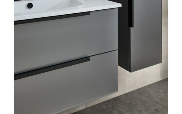 Bild 4 von Mondo - Waschtischunterschrank Arta, quarzgrau, inkl. Kosmetikeinsatz