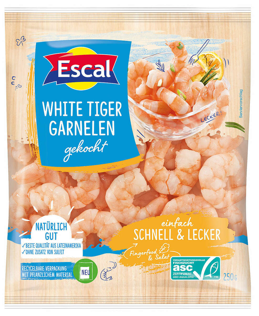 Bild 1 von ESCAL White Tiger Garnelen oder King Prawns