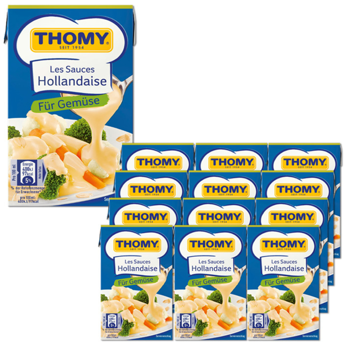 Bild 1 von Thomy Sauce Hollandaise für Gemüse 12x250ML
