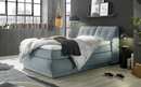 Bild 1 von Boxspringbett Fairfield, hellblau, 140 x 200 cm