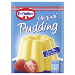 Dr. Oetker Original Puddingpulver oder Paradiescreme