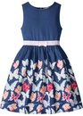 Bild 1 von Mädchen Kleid mit Schmetterlingsdruck, 140, Blau