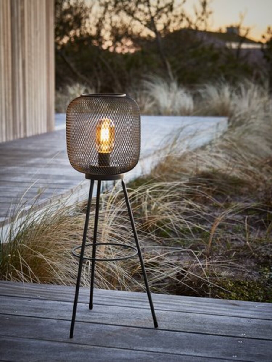 Bild 3 von Dekoleuchte VANNRIKSE Ø24xH59cm schwarz