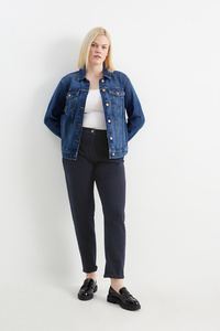 C&A Slim Jeans-Mid Waist, Blau, Größe: 46