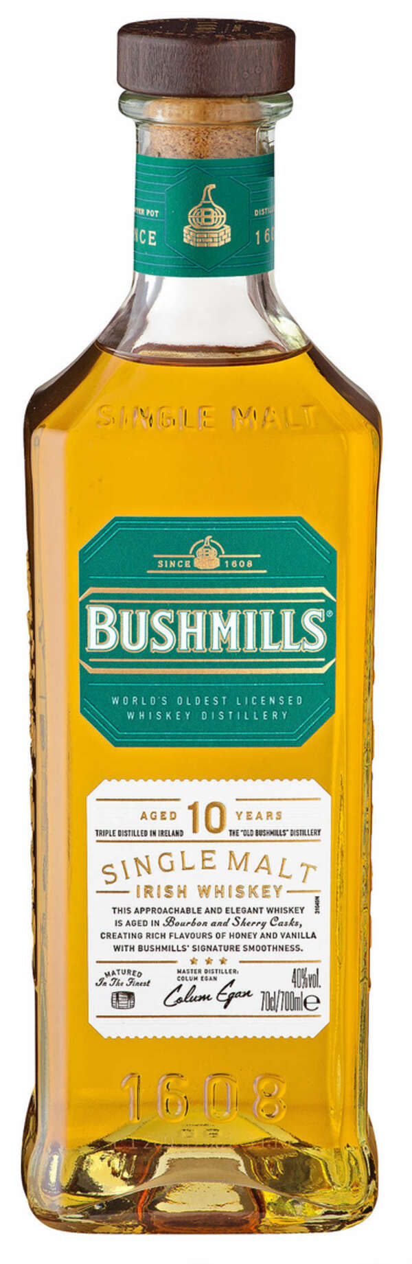 Bild 1 von BUSHMILLS Single Malt Irish Whiskey