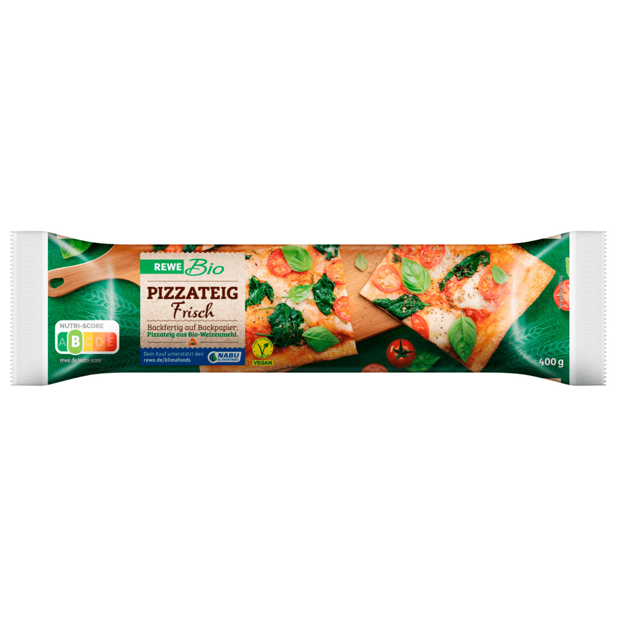 Bild 1 von REWE Bio Pizzateig frisch vegan 400g