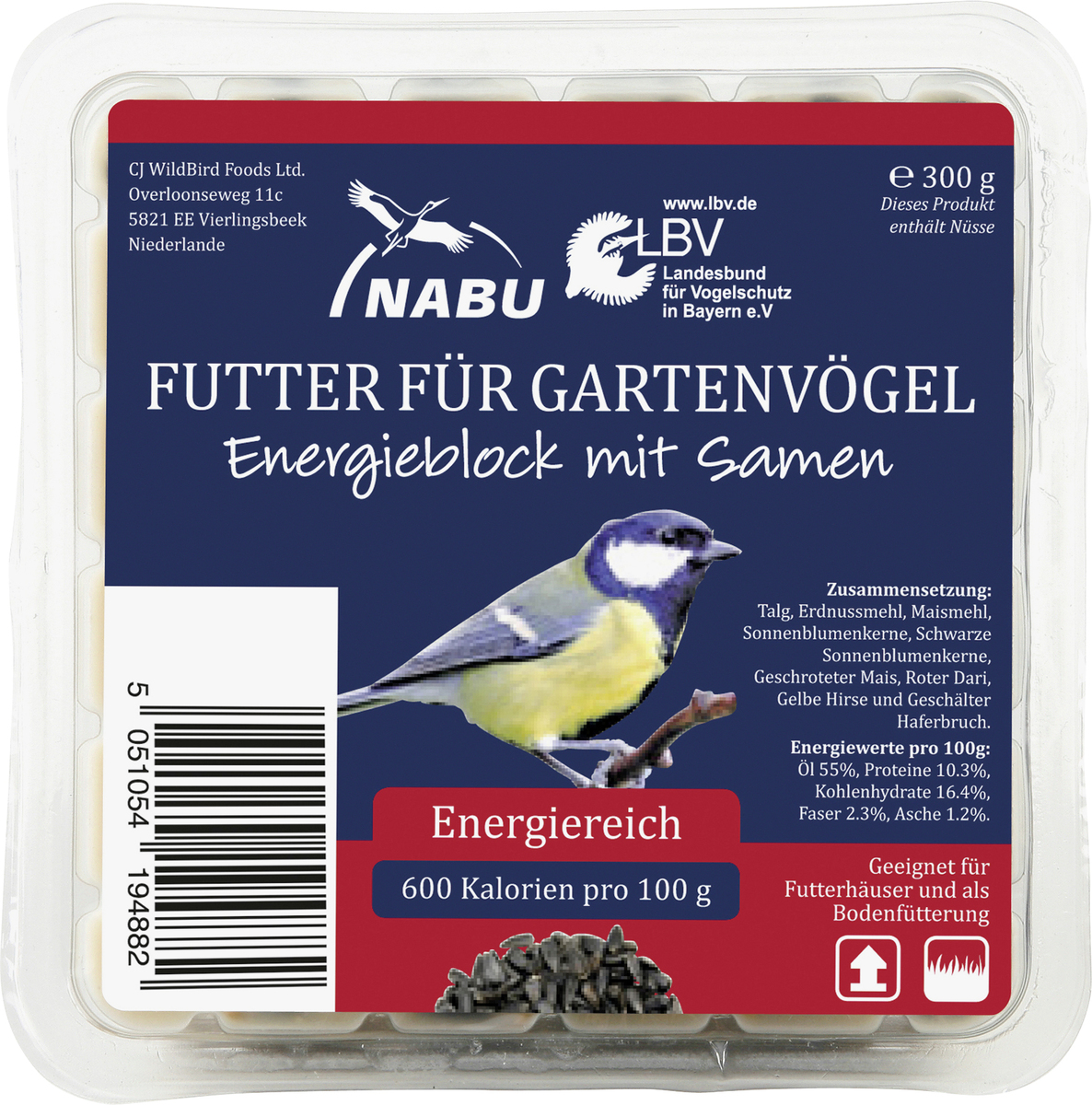 Bild 1 von Energieblock mit Samen 300 g