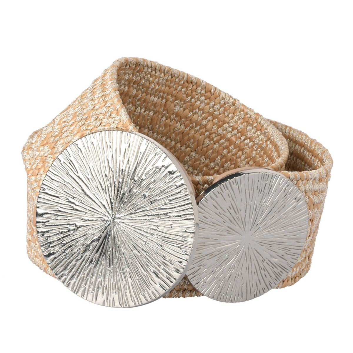 Bild 1 von Damen Gürtel mit Schmuckschnalle GOLD / SILBER