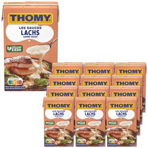 Thomy Les Sauces Lachs Sahne-Sauce 12x250ML