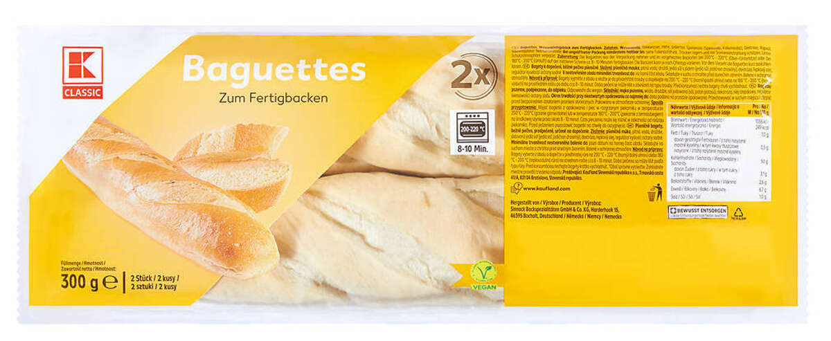 Bild 1 von K-CLASSIC Baguettes oder Brötchen