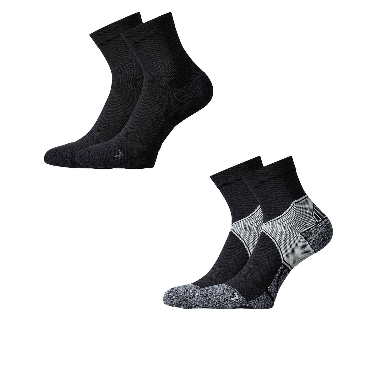 Bild 2 von CRANE Damen und Herren Outdoor-Sportsocken, 2 Paar