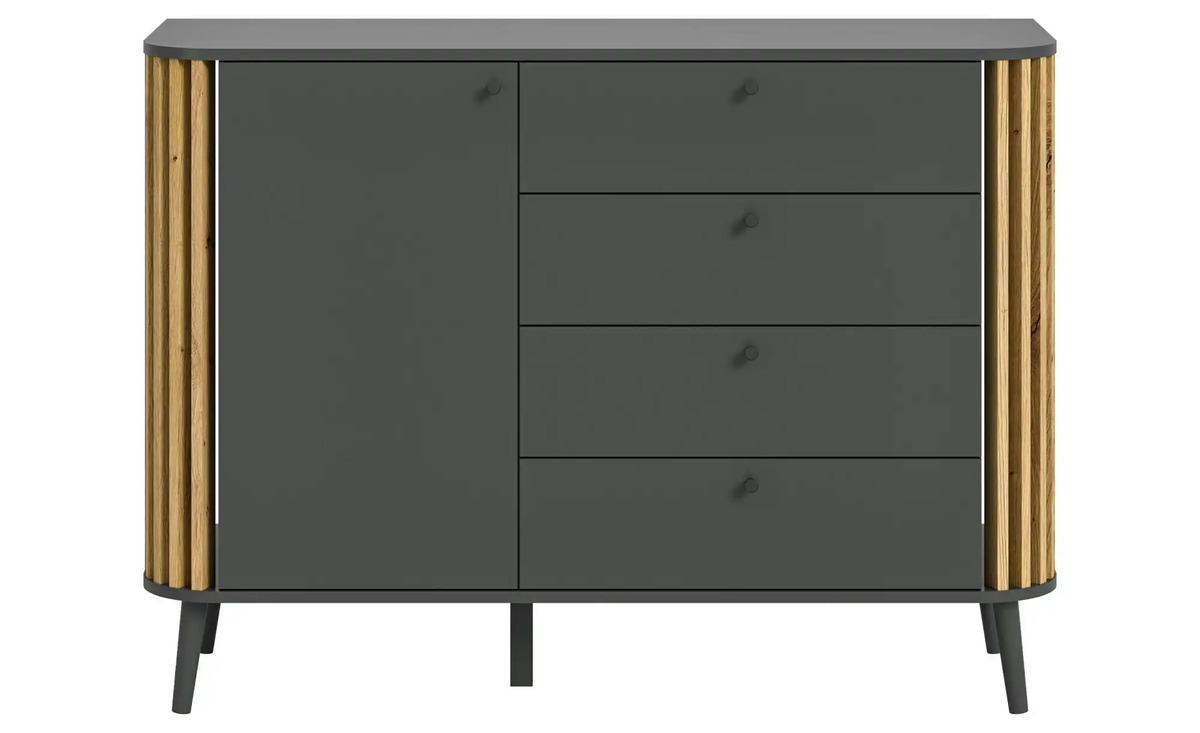 Bild 1 von Kommode ¦ grau ¦ Maße (cm): B: 120 H: 88 T: 40 Kommoden & Sideboards > Kommoden - Sconto