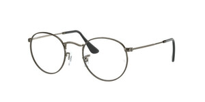 Ray-Ban ROUND METAL 0RX3447V 3118 Metall Rund Silberfarben/Grau Brille online; Brillengestell; Brillenfassung; Glasses; auch als Gleitsichtbrille