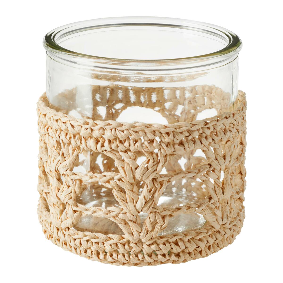 Bild 1 von Windlicht Janne in Naturfarben, Naturfarben