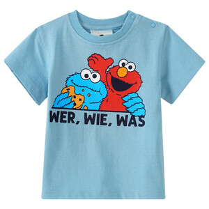 Sesamstraße T-Shirt mit Print HELLBLAU